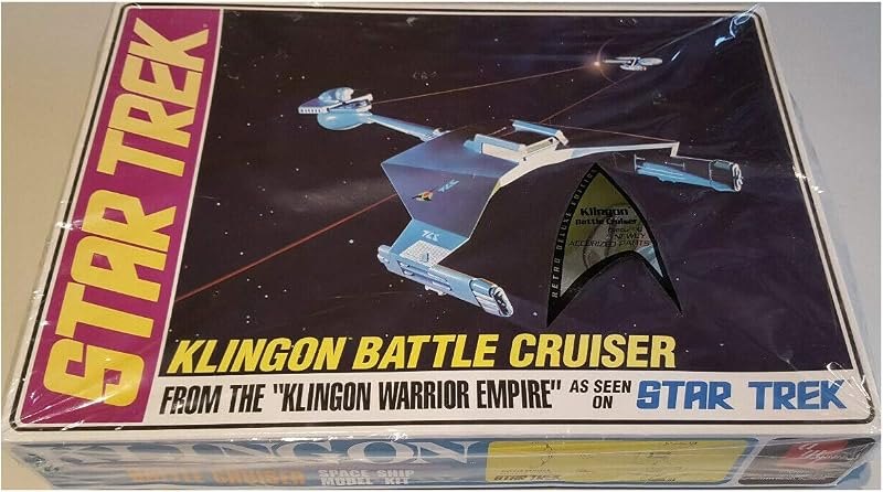 AMT Star Trek Klingon Battle Cruiser Standard Edition Spacecraft Model Kit