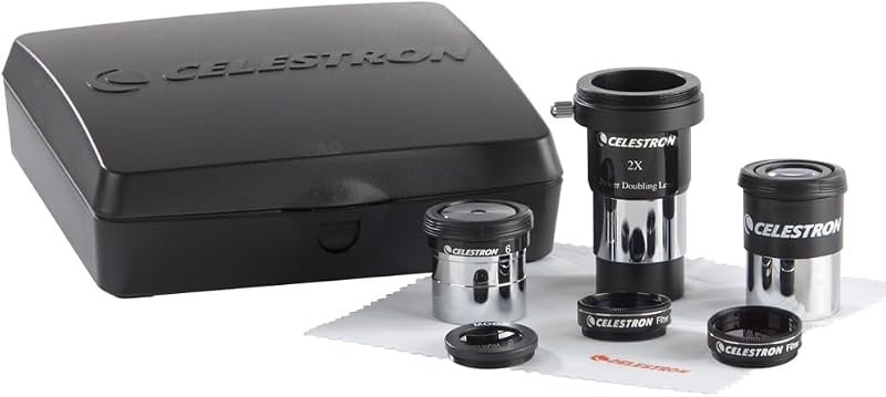 Celestron AstroMaster Telescope Accessory Kit — telescope eyepiece set for telescope eyepiece set