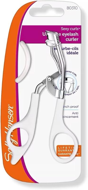 Sally Hansen Beauty Tools sexy curls Deluxe Metal Eyelash Curler with refill — beauty eyelash curler for beauty