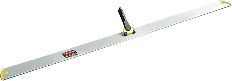 Rubbermaid Commercial Products HYGEN Microfiber Mop Frame, Silver, 60-Inch — magnetic floor sweep for magnetic floor