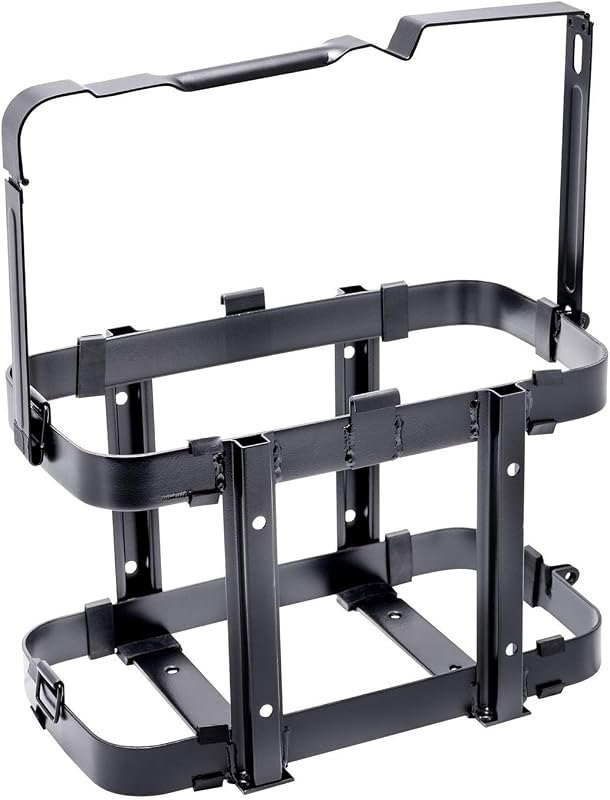 Smittybilt JERRY GAS CAN HOLDER - SB2798 — overlanding fuel jerry can for overlanding fuel jerry can