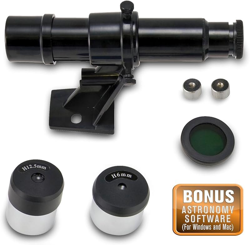 Celestron FirstScope Accessory Kit for FirstScope Tabletop Telescopes — SPHEREx Telescope Model Kit for spherex