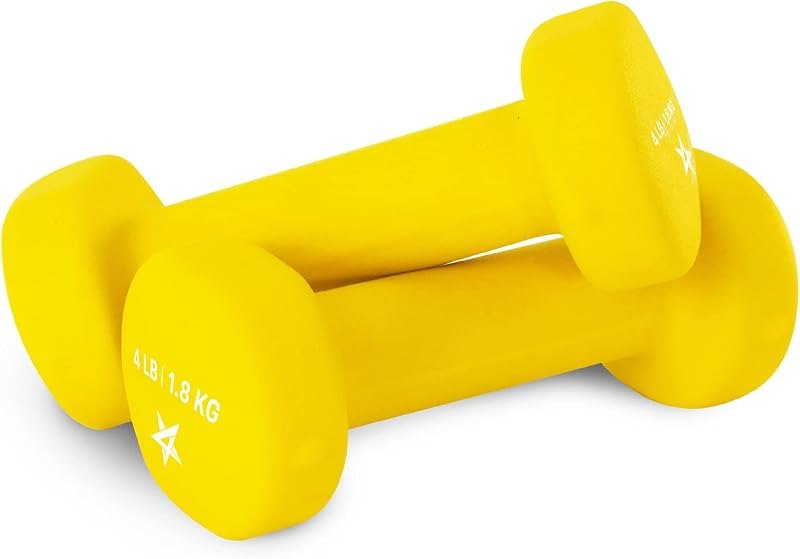 Yes4All Neoprene Dumbbells, Pairs and Sets with Rack for Home Workouts — adjustable dumbbell set for adjustable
