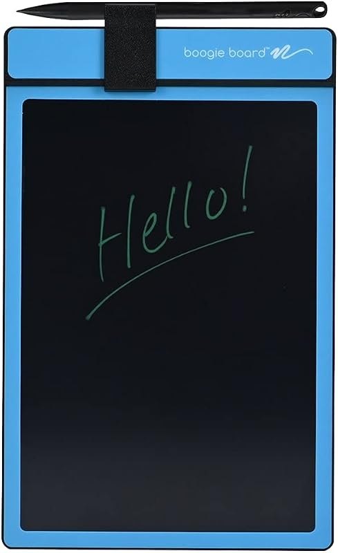 Boogie Board Basics Reusable Writing Pad - Digital Drawing Tablet, LCD Writing Pad with Instant Erase and Stylus Pen -