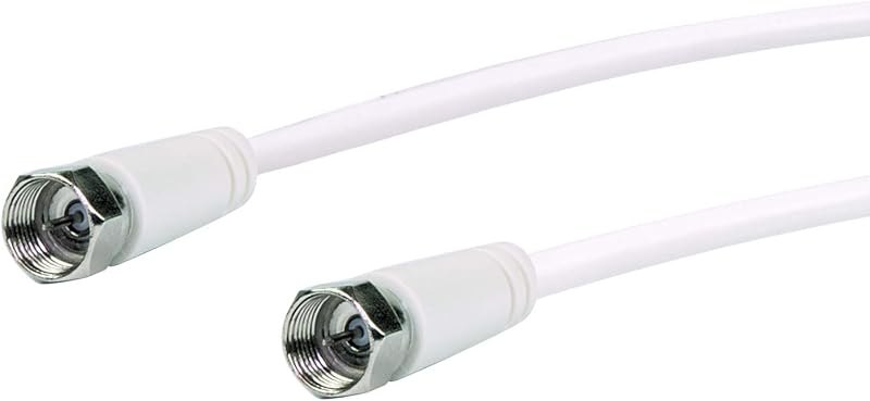 SCHWAIGER -KVC215 052 SAT Connection Cable 75 dB / 1.5 m/F-Connector > F-Connector / 2-Way Shielding / 75 Ohm/Digital