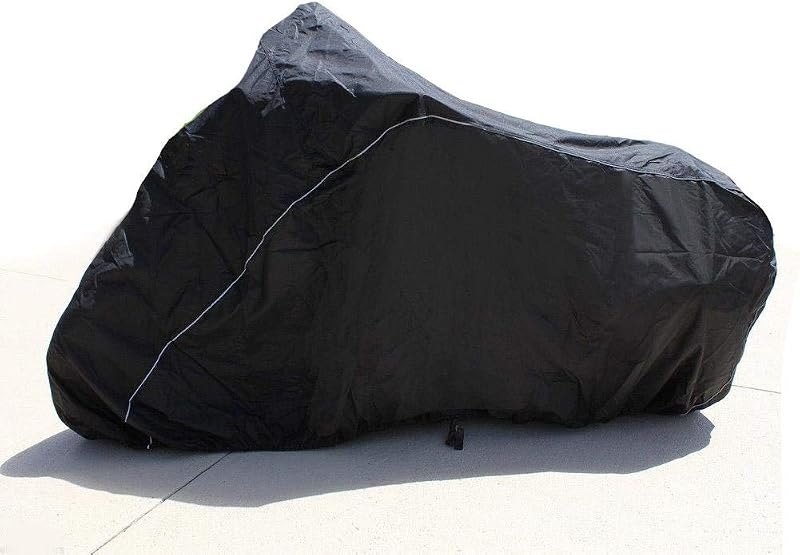 SBU Bike Motorcycle Cover Compatible for KAWASAKI Vulcan 900 Classic LT. Strong UV Protectivve Chopper Bike Tarp