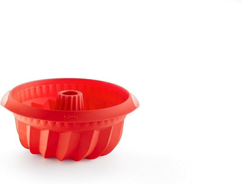 Lékué Deep Silicone Savarin/Bundt Cake Mold — Bundt Cake Pan for bundt cake pan