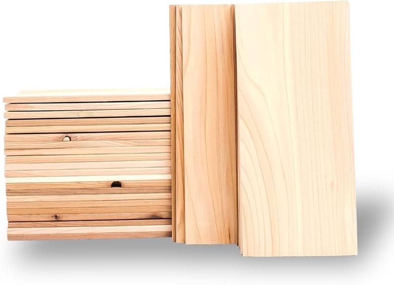 Imperfect Cedar Grilling Planks (30-Pack): 5x11-2-4 serv. Each, USA-Made — grill searing planks for grill searing planks