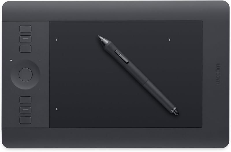 Wacom Intuos Pro Digital Graphic Drawing Tablet for Mac or PC, Small (PTH451) — small drawing tablet for small drawing