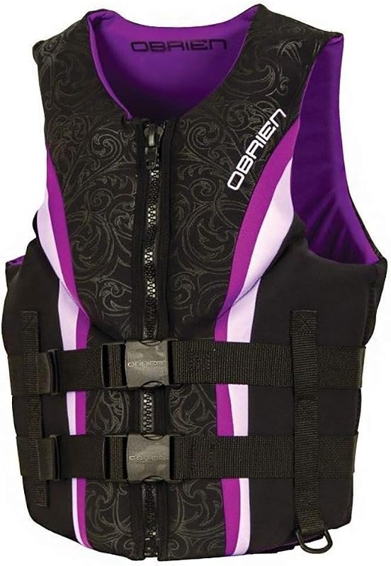 O'Brien Impulse Women's Life Jacket, US Coast Guard Approved, Great for Any Water Sports - Boating, Skiing, Surfing