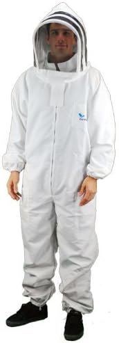 Professional-Grade Bee Suits, Beekeeper Suits, Beekeeping Suits (Large) — beekeeping bee suit for beekeeping bee suit