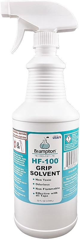 Brampton HF-100 Premium Golf Grip Solvent for Regripping Golf Clubs and Golf Grip Repair - Shake and Spray Golf Grip