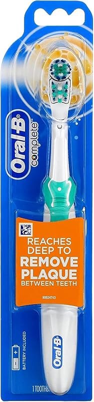 Complete Deep Clean Battery Powered Electric Toothbrush, 1ct, (Color May Vary) — oral-b ious electric toothbrush for