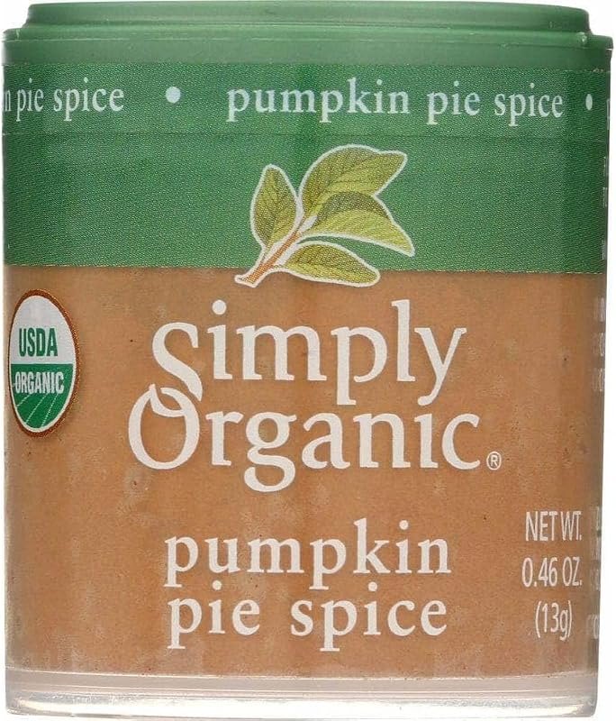 Simply Organic Pumpkin Pie Spice, Mini Spice, 0.46 Ounce (Pack of 6)