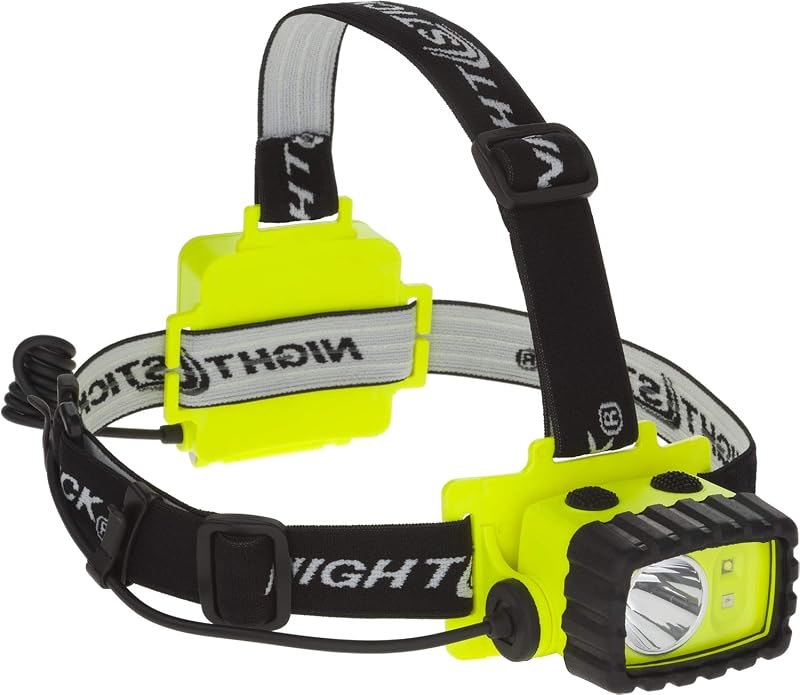 Nightstick XPP-5458G Intrinsically Safe Permissible Dual-Light Multi-Function Headlamp, Green — best outdoor headlamp