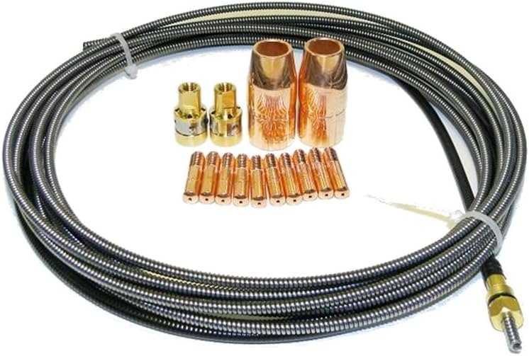 WeldingCity MIG Welding Gun .023" Kit for Miller M-100/150 Hobart H-9/10 Tip-Nozzle-Diffuser-Liner M31L — welding