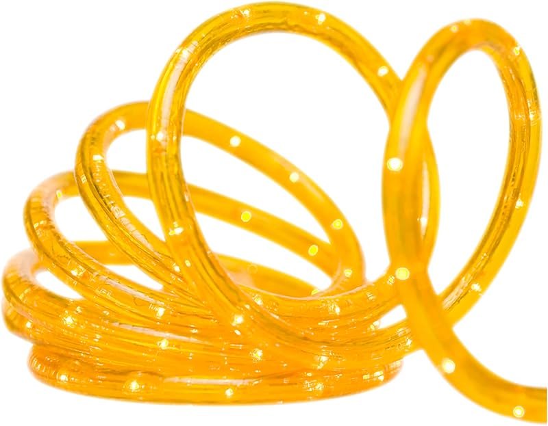 Brite Star 18 Foot Gold Rope Light Multicolor - Connectable for Indoor and Outdoor Decor - Perfect for Christmas