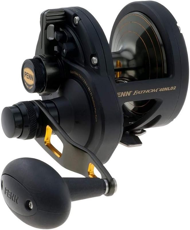 Penn 1292934 Fathom 40N Lever 2-Speed Lever Drag Fishing Reel — best Deep Sea Fishing Reel for deep sea fishing reel