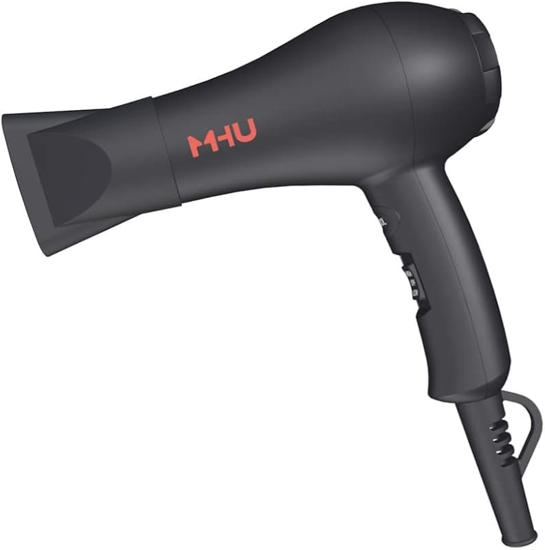 Mini Travel Hair Dryer 1000 Watts for RV & Pouring Art Lightweight Ceramic Ionic Blow Dryer Compact Size Plus