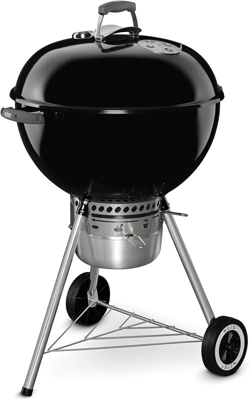 Weber® Original Kettle Premium Charcoal Grill, 22-Inch, Black — portable charcoal grill for portable charcoal grill