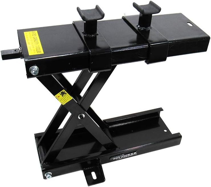 Pit Posse Pp3277 Scissor Center Lift Floor Stand Jack Crank Dirt Bike ATV Motorcycle — motorcycle floor stand for