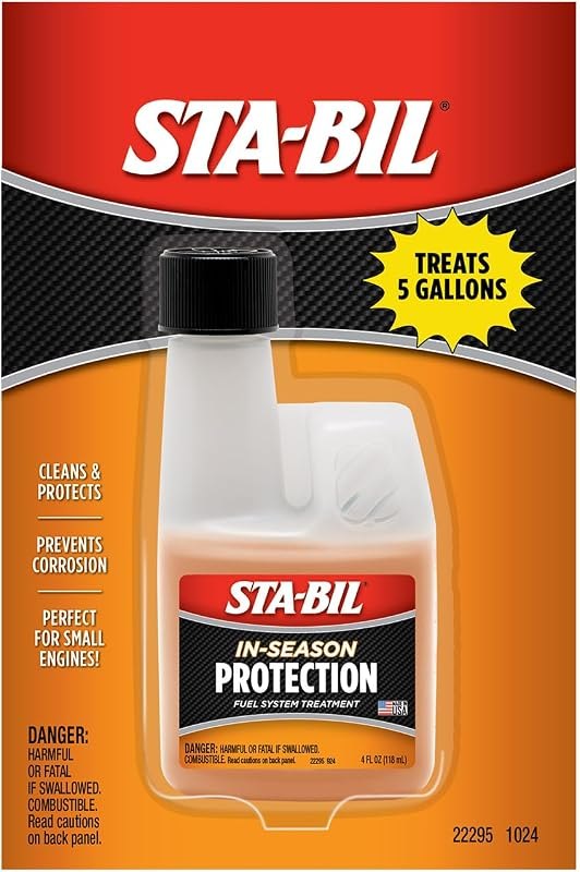 STA-BIL In-Season Protection Fuel System Treatment & Injector Cleaner, 4 oz — fuel injector cleaner for fuel injector