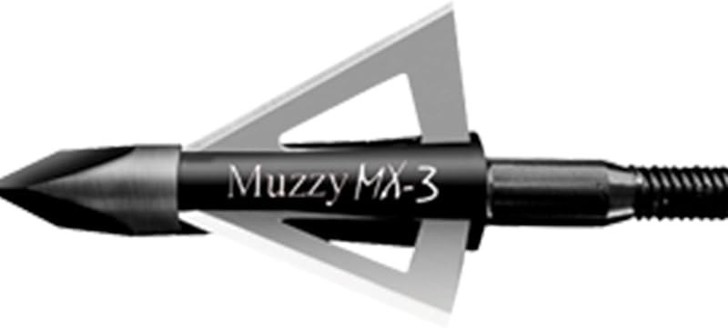 225-MX3-3, Bowhunting 100 Grain, .025" 3 Blade Broadhead, 1-1/4" Cutting Diameter, 3 Pack — hunting Bowhunter