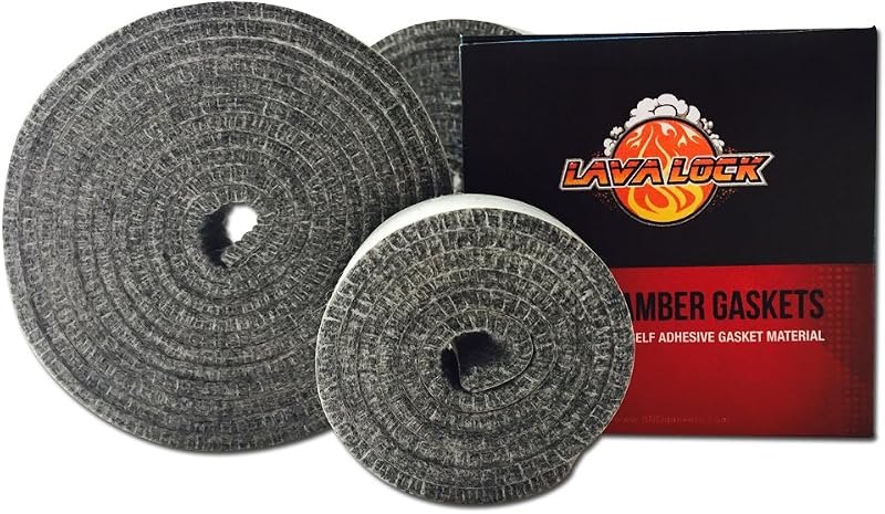 BBQ gaskets Nomex High Temp Replacement for All Kamado Smokers (Joe, Primo, Grill Dome, King, Komodo, saffire etc) —