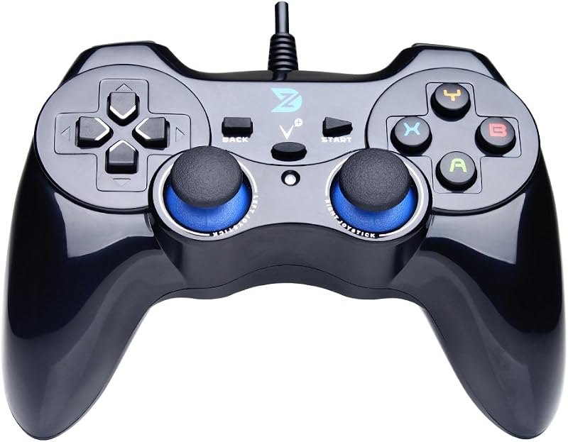 ZD-V+ USB Wired Gaming Controller Gamepad For PC/Laptop Computer(Windows XP/7/8/10/11) & PS3 & Android & Steam -