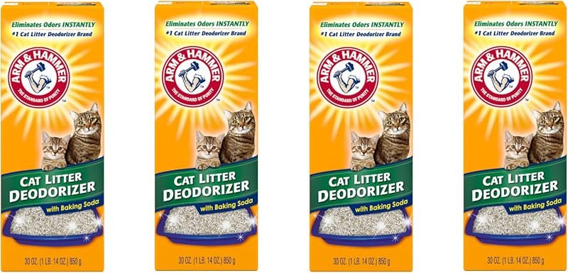 ARM & Hammer Cat Litter Deodorizer-Super Size Pack-30 oz Pack of 4 — pets litter for pets litter