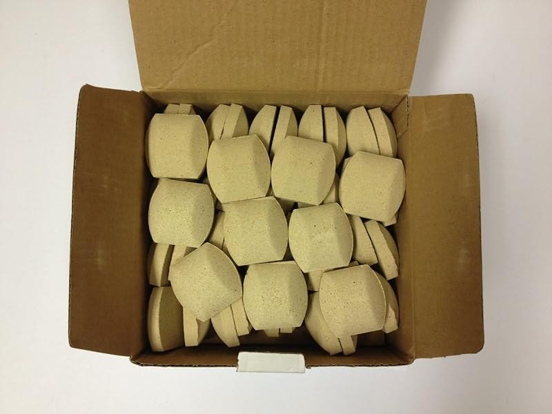 BBQTEK Gas Grill Ceramic Briquettes (60 Piece) — bbq ceramic briquettes for bbq ceramic briquettes