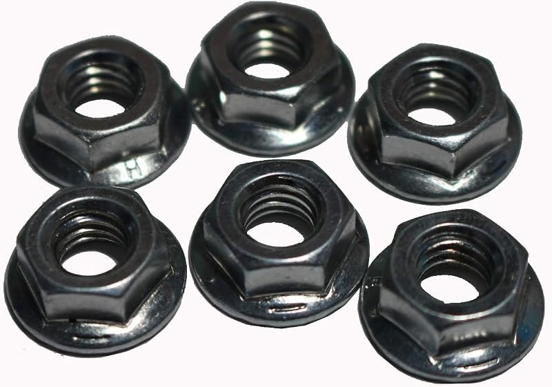 Forester Chainsaw Replacement Bar Nuts - New 6 Pack Chain Saw Nuts Fits Husqvarna Jonsered Partner Replaces OEM