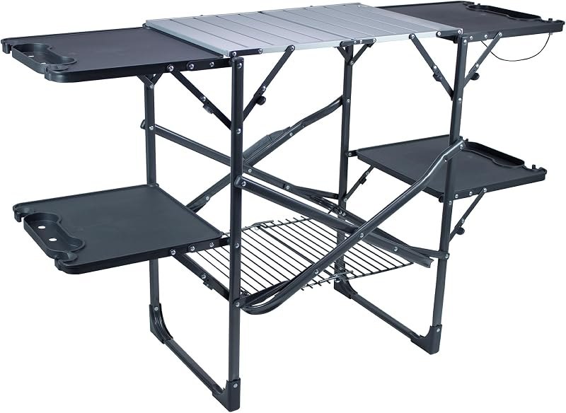 GCI OUTDOOR Slim-Fold Cook Station — portable tabletop griddle for portable tabletop griddle
