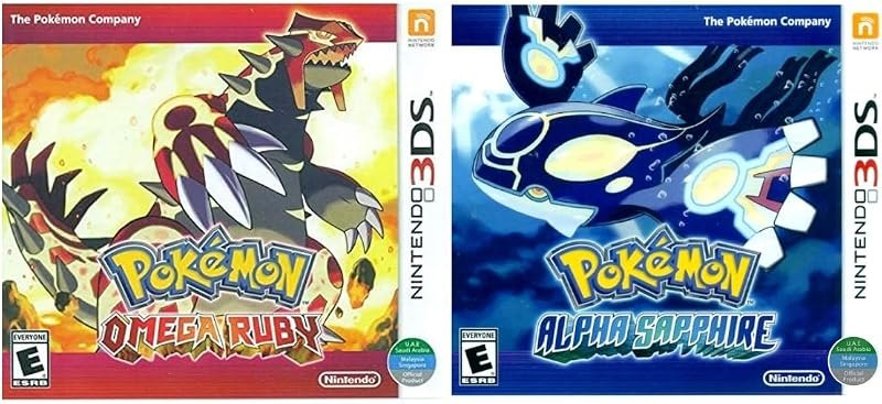 Pokemon Omega Ruby and Pokemon Alpha Sapphire Dual Pack - Nintendo 3DS Edition: DualPack Model: — Pokemon