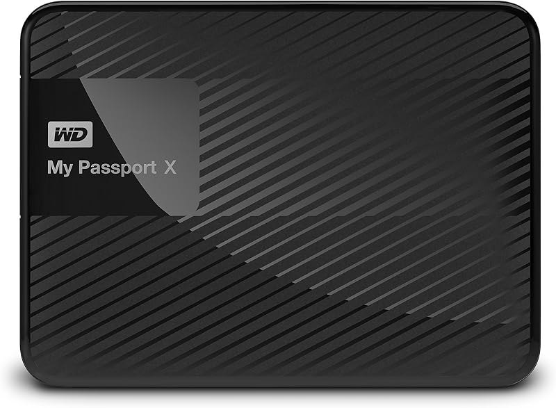 WD 2TB My Passport X for Xbox One Portable External Hard Drive, USB 3.0 - WDBCRM0020BBK-NESN — external hard drive 2tb