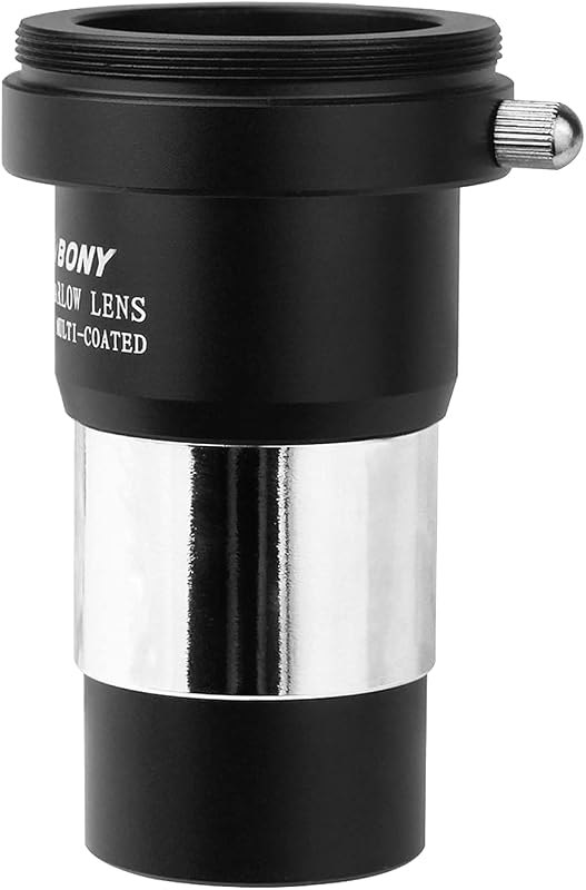 SVBONY 2X Barlow Lens, 1.25" Interface, Metal for Telescope Eyepiece — astronomy barlow lens for astronomy barlow lens