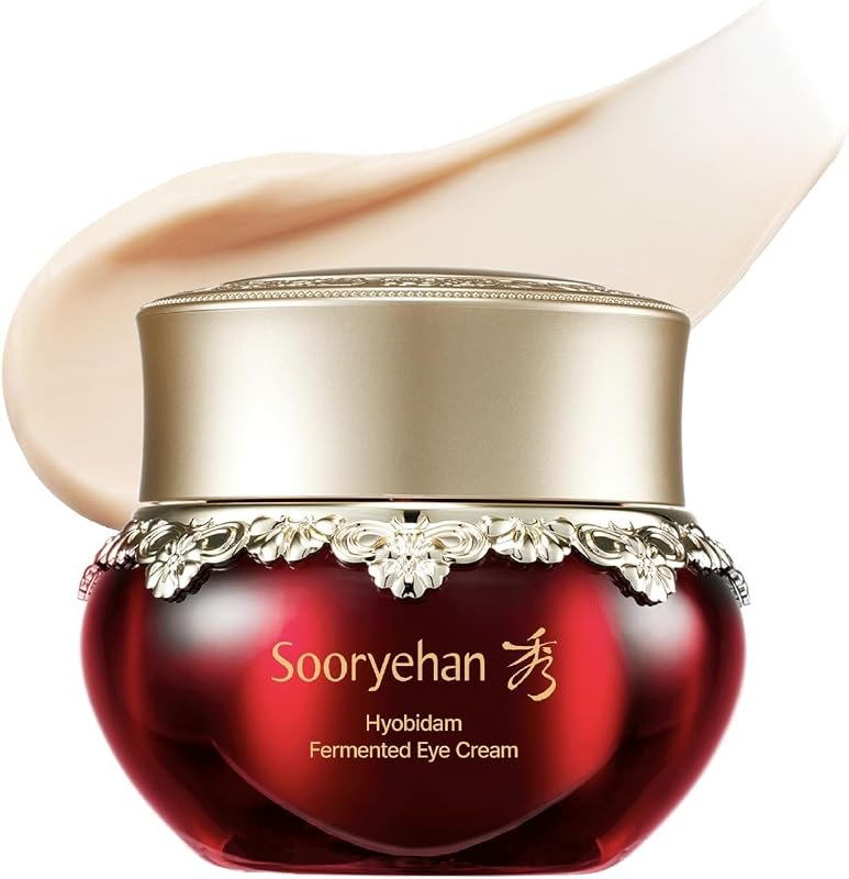 Sooryehan Hyobidam Fermented Eye Cream (0.84 fl oz) - Korean Skincare, Luxury Premium High-end Cream by LG Beauty