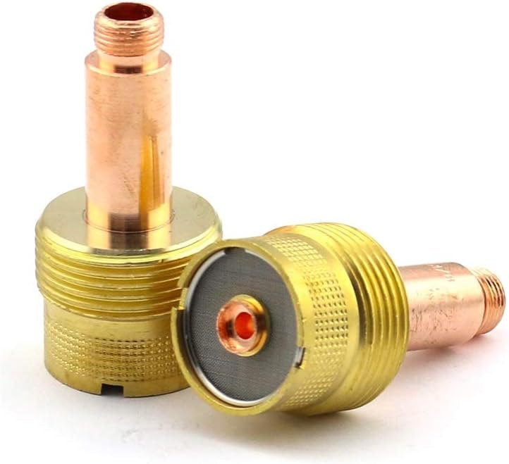 WeldingCity 2-pk Large Gas Lens Collet Body 995795 (1/8") for TIG Welding Torch 17, 18 and 26 Series from Weldcraft