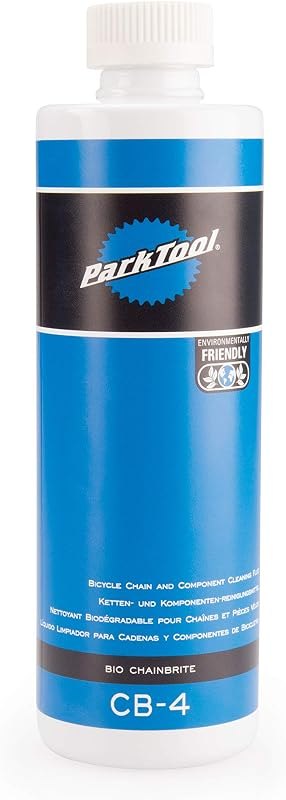 Park Tool CB-4 Bio ChainBrite Bicycle Chain & Component Cleaning Fluid - 16 fl oz/472 ml Bottle — bicycle chain lube