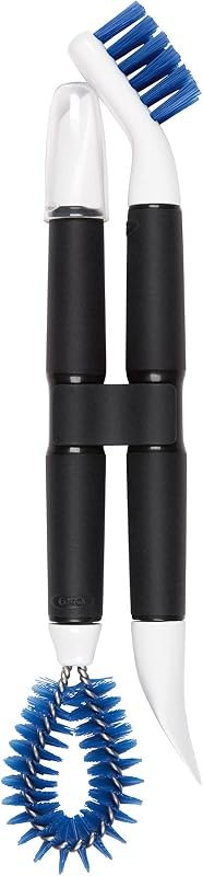 OXO Good Grips Kitchen Appliance Cleaning Set — cleaning grout brush for cleaning grout brush