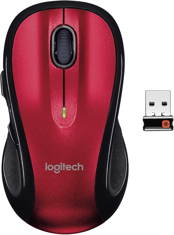 Logitech M510 Wireless Computer Mouse — silent click for quiet wireless mouse