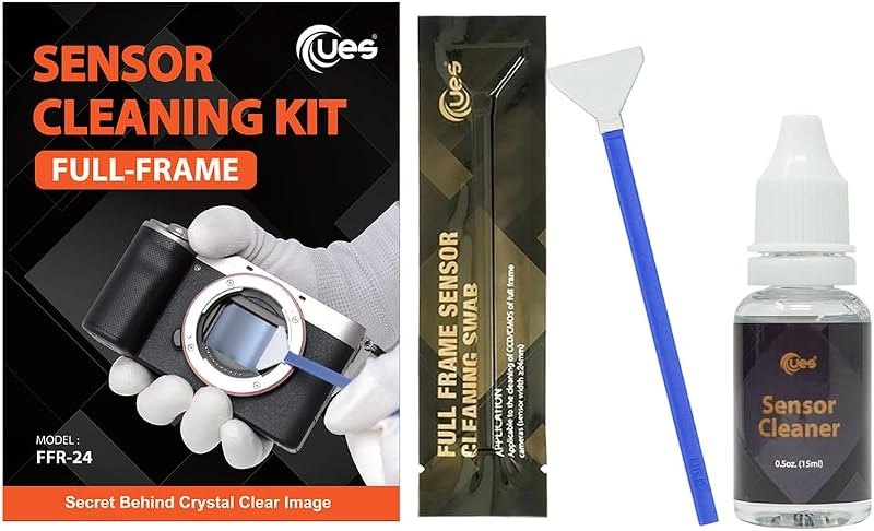 UES Full-Frame Camera Sensor Cleaning Kit (14pcs Swabs and 15ml Cleaner) — best cameras cleaning kit for cameras