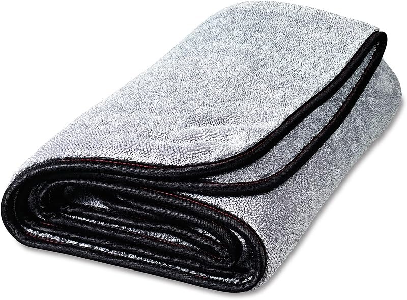 Griot's Garage PFM Terry Weave Microfiber Drying Towel for Car Wash and Cleaning, Vehicle Detailing, Double-Sided