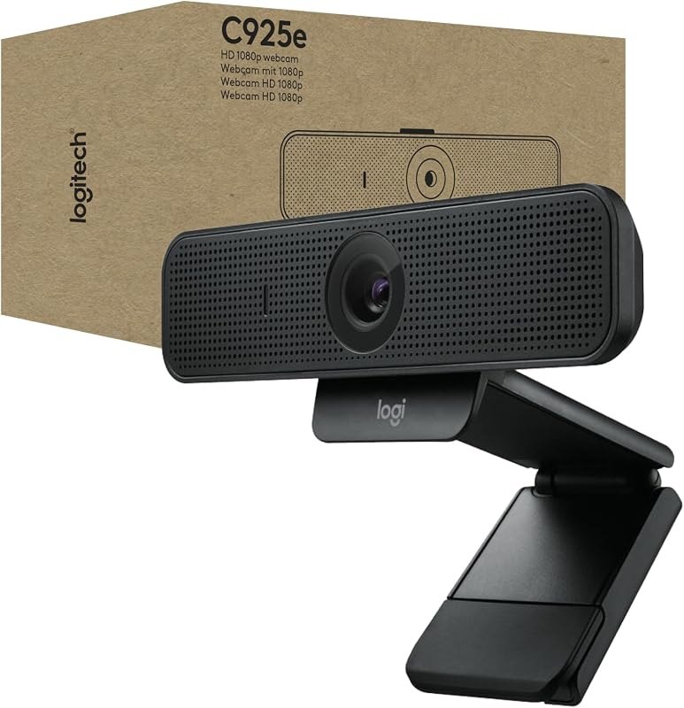Logitech C925-E Business Webcam HD 1080p/30fps with Light Correction — computing webcam 1080p for computing webcam 1080p