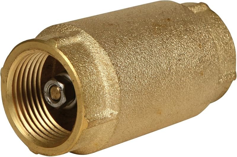1" AMERICAN GRANBY NO LEAD CHECK VALVE CVNL100BS BRASS for WATER WELL PUMP PRESSURE TANK INSTALLATION — well water