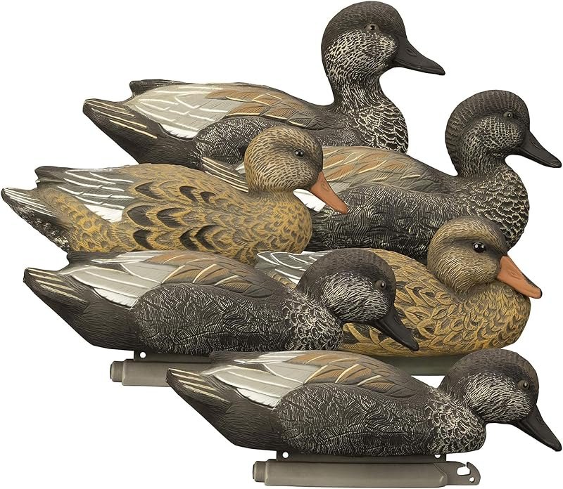 Higdon Outdoors Standard Gadwall Floater Duck Decoys — duck decoy spread for duck decoy spread