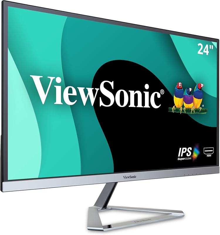 ViewSonic VX2476-SMHD 24 Inch 1080p Computer Monitor, IPS LED Display — 24 inch 165Hz monitor for inch 165hz monitor