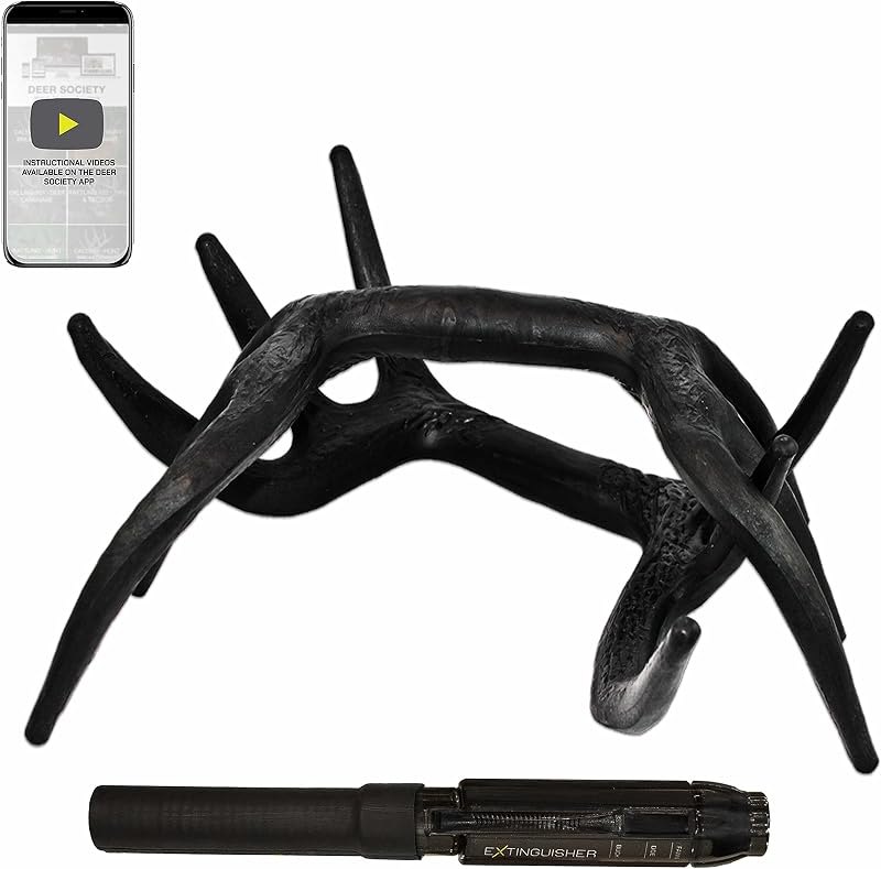 Illusion Systems Extinguisher Deer Call and Black Rack Rattling System - Patented Modislide and Bone-Core Technology -