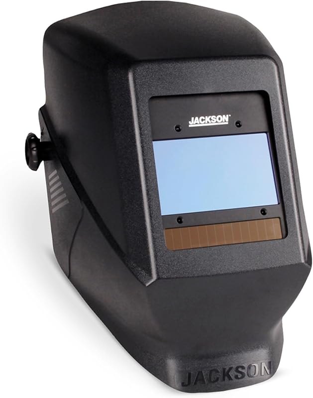Jackson Safety Insight Auto Darkening Welding Helmet, ADF Hood - ANSI Z87.1 — welding mask auto darkening for welding