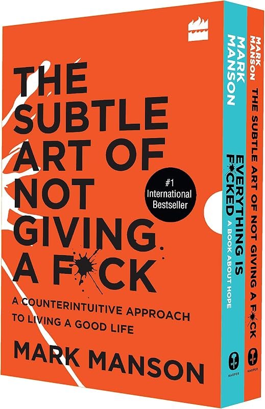 Everything is + subtle art (Mark Manson Box Set) (International Edition) — Subtle Art of Not Giving a F*ck for subtle